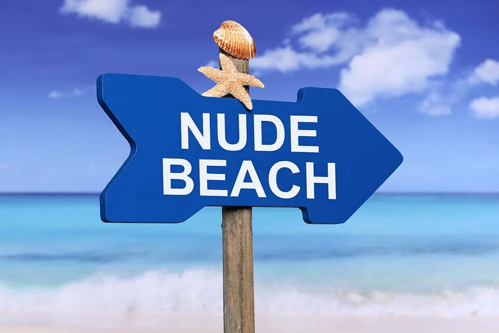 Africa nudists beach