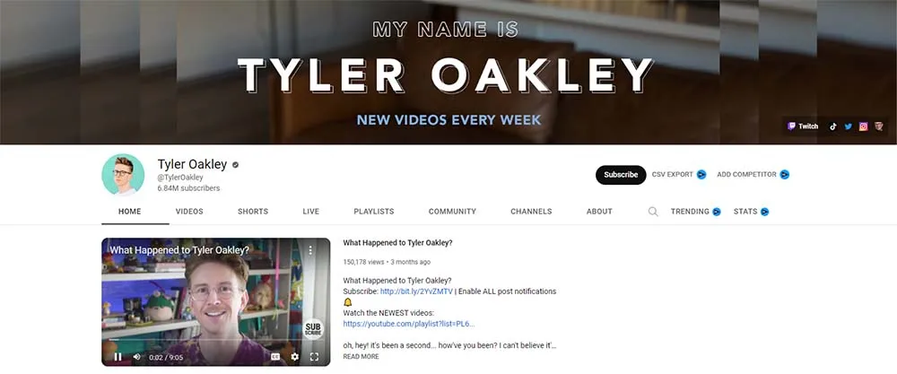 Tyler Oakley - one of the best #youtubers